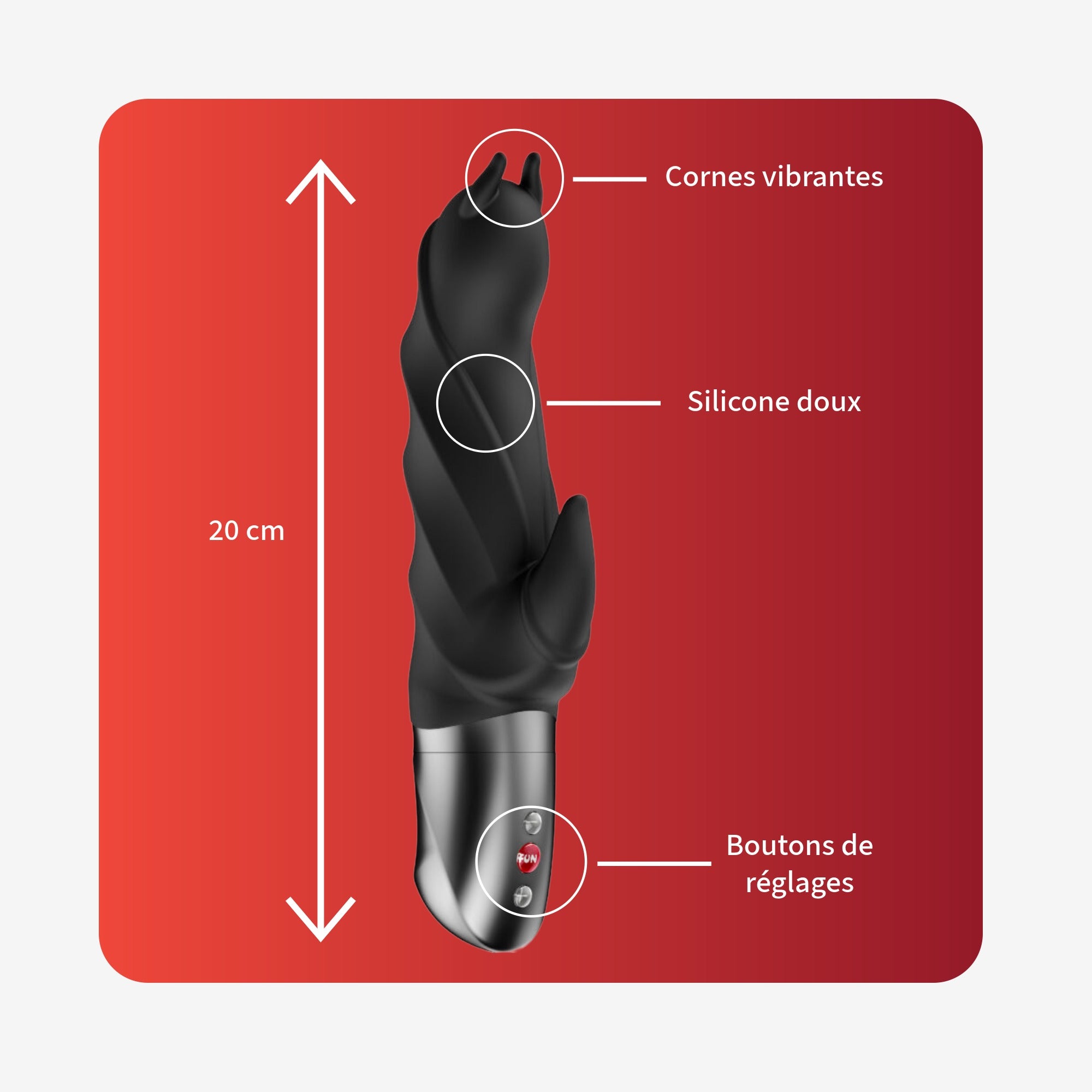 Rabbit Darling Devil de Fun Factory