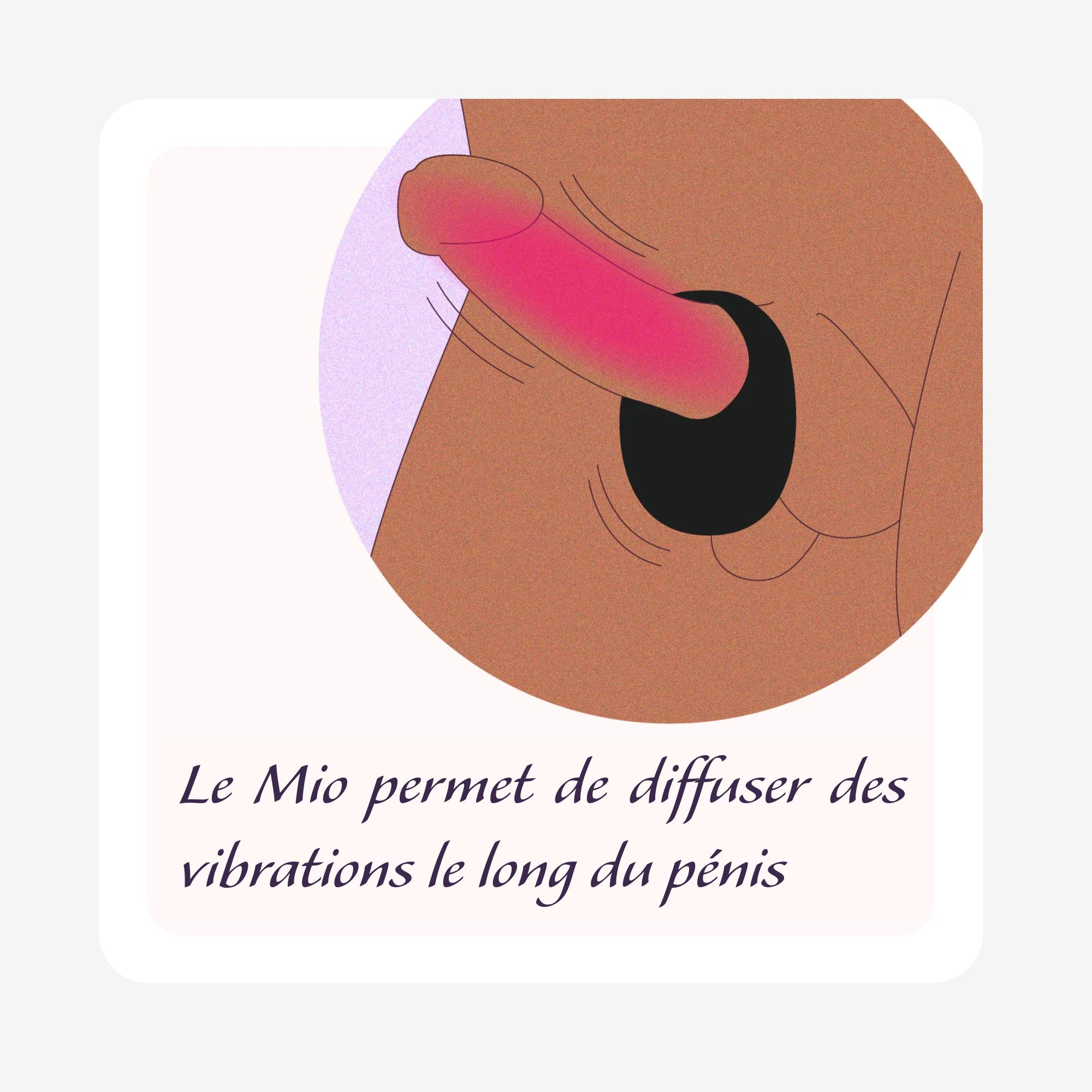 Cockring Vibrant Mio de Je Joue