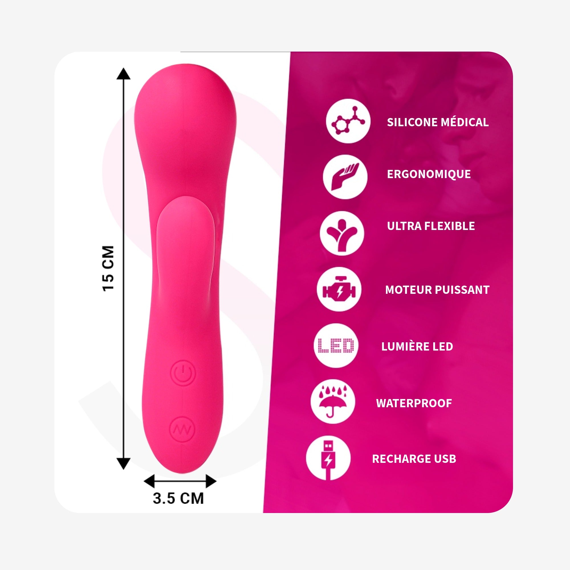 Vibromasseur Jerry de Moressa