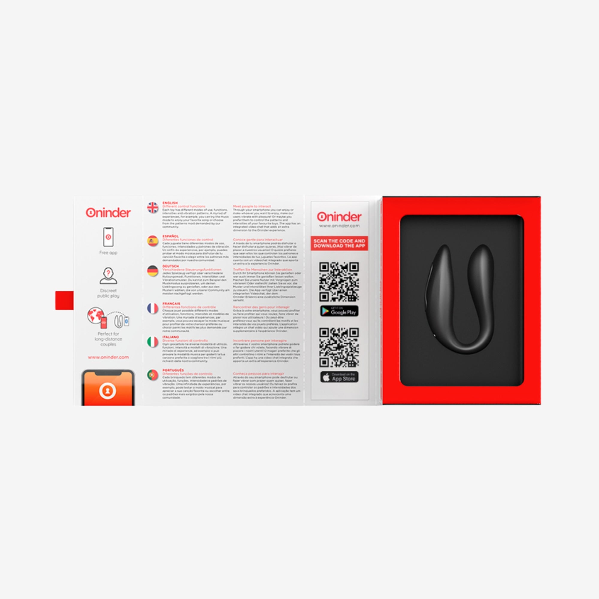 Stimulateur clitoridien Lisboa d'Oninder